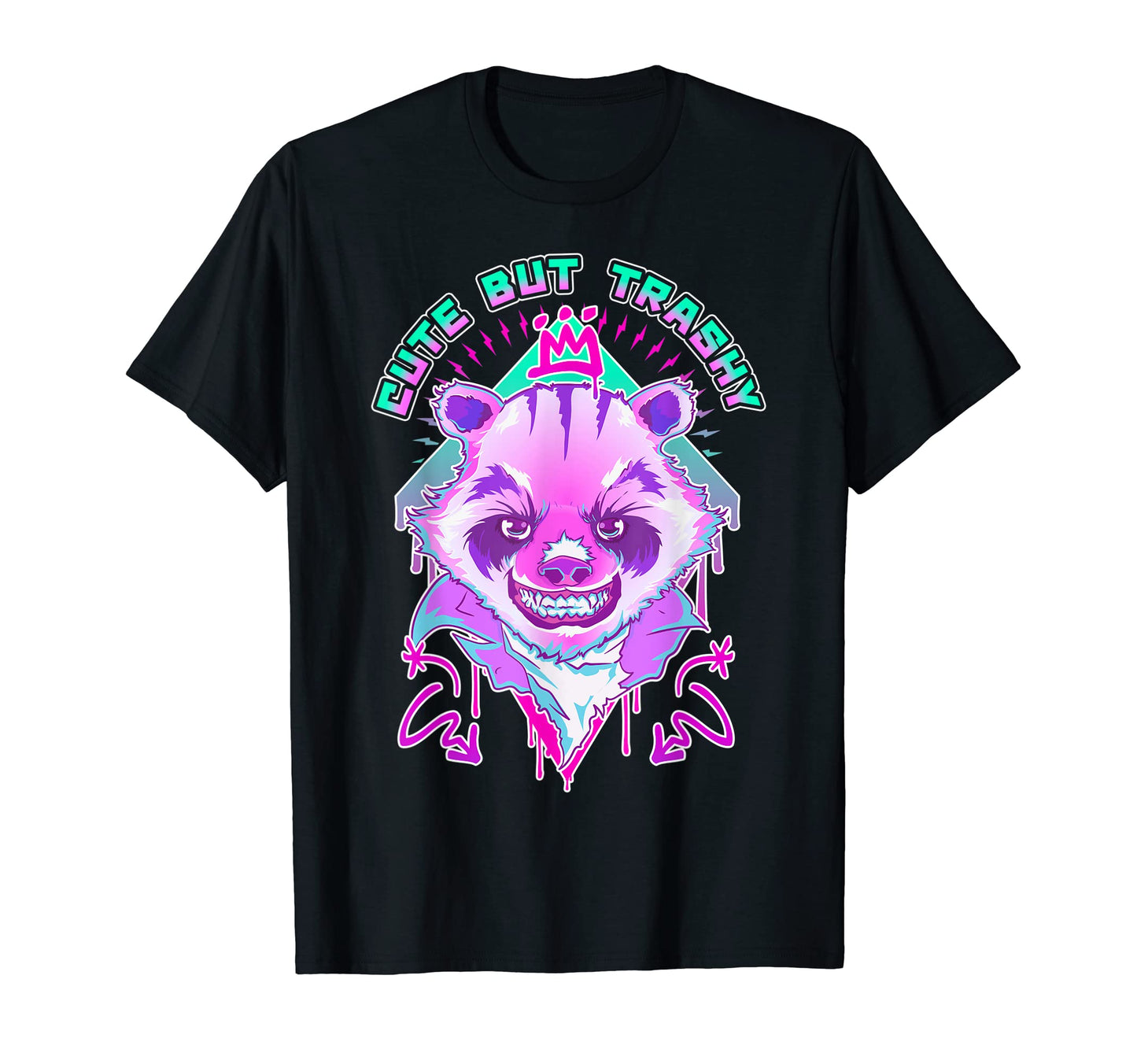 But Trashy Pastel Goth Raccoon T-Shirt - Aesthetic Graphic Unisex - T-Shirt, Sweatshirt, Hoodie