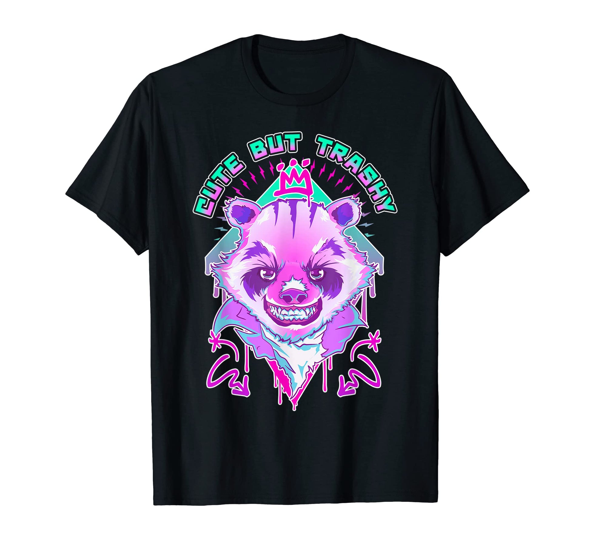 But Trashy Pastel Goth Raccoon T-Shirt - Aesthetic Graphic Unisex - T-Shirt, Sweatshirt, Hoodie
