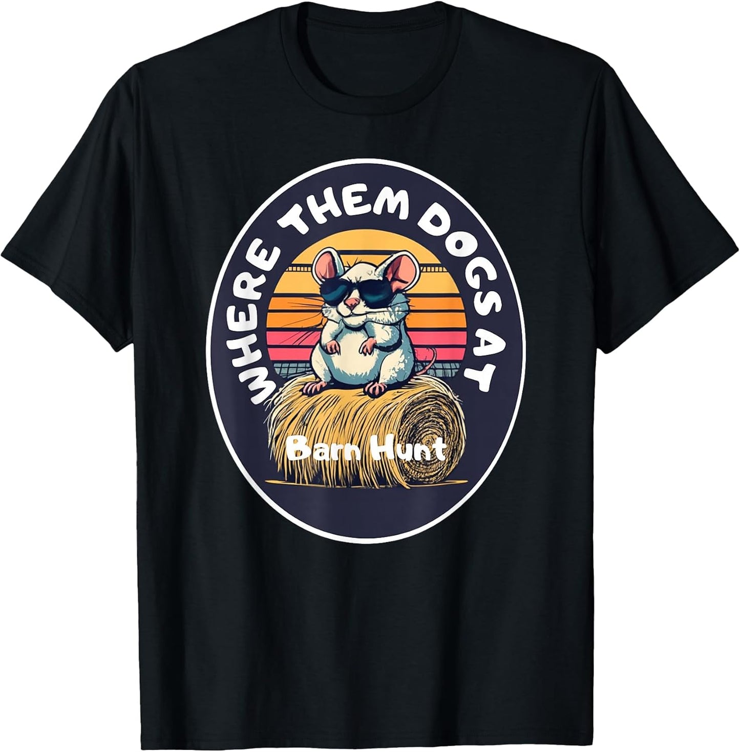 Barn Hunt Canine Rat Hunting Training Gear - Adult & Kids T-Shirts, Sweatshirts & Hoodies apparel design preview 1
