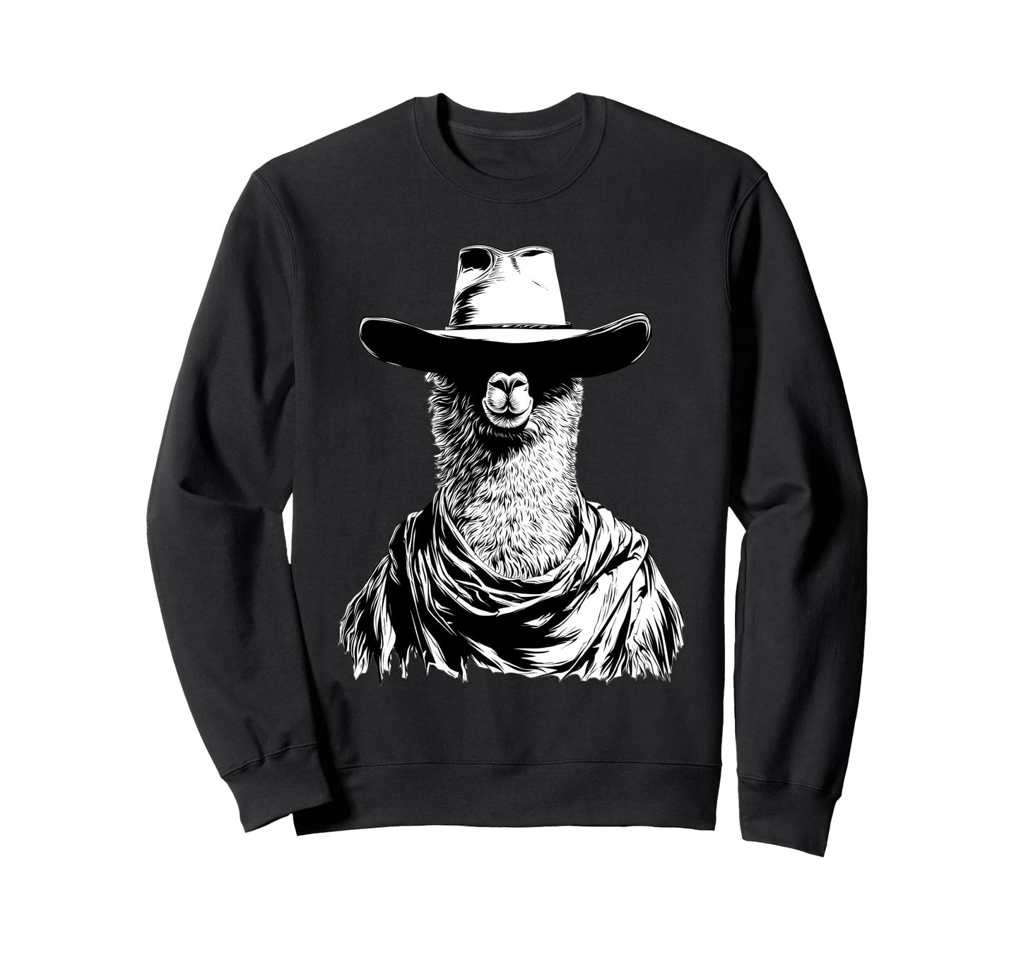 Country Cowboy Llama Alpaca Rodeo Sweatshirt - Streetwear Style Men Women - T-Shirt, Sweatshirt, Hoodie