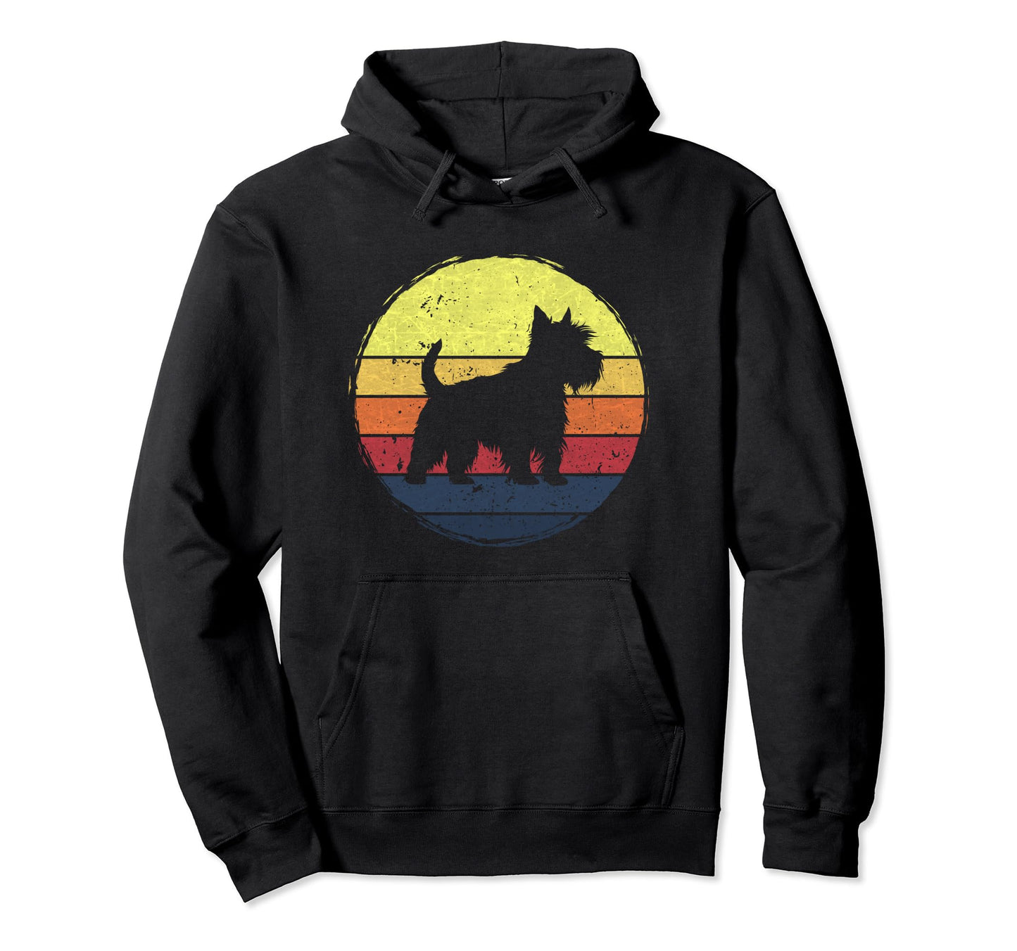 West Highland White Terrier Dog Westie Hoodie - Custom Art Print Unisex - T-Shirt, Sweatshirt, Hoodie