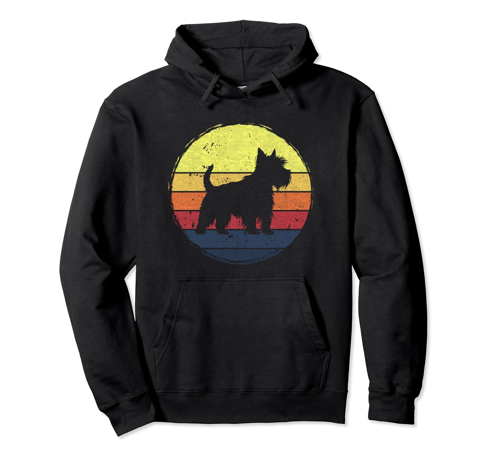 West Highland White Terrier Dog Westie Hoodie - Custom Art Print Unisex - T-Shirt, Sweatshirt, Hoodie