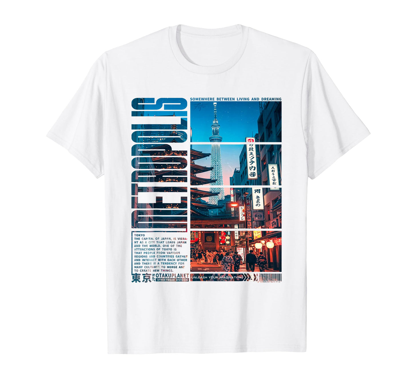 Tokyo Metropolis Soft Grunge 80S 90S T-Shirt - Streetwear Style Men Women - T-Shirt, Sweatshirt, Hoodie