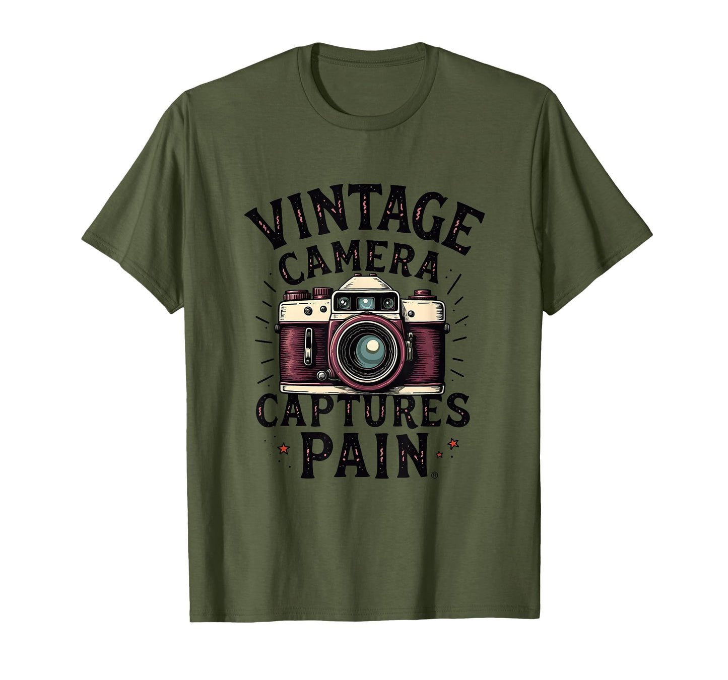 Camera Captures Pain Emo T-Shirt - Streetwear Style Unisex - T-Shirt, Sweatshirt, Hoodie