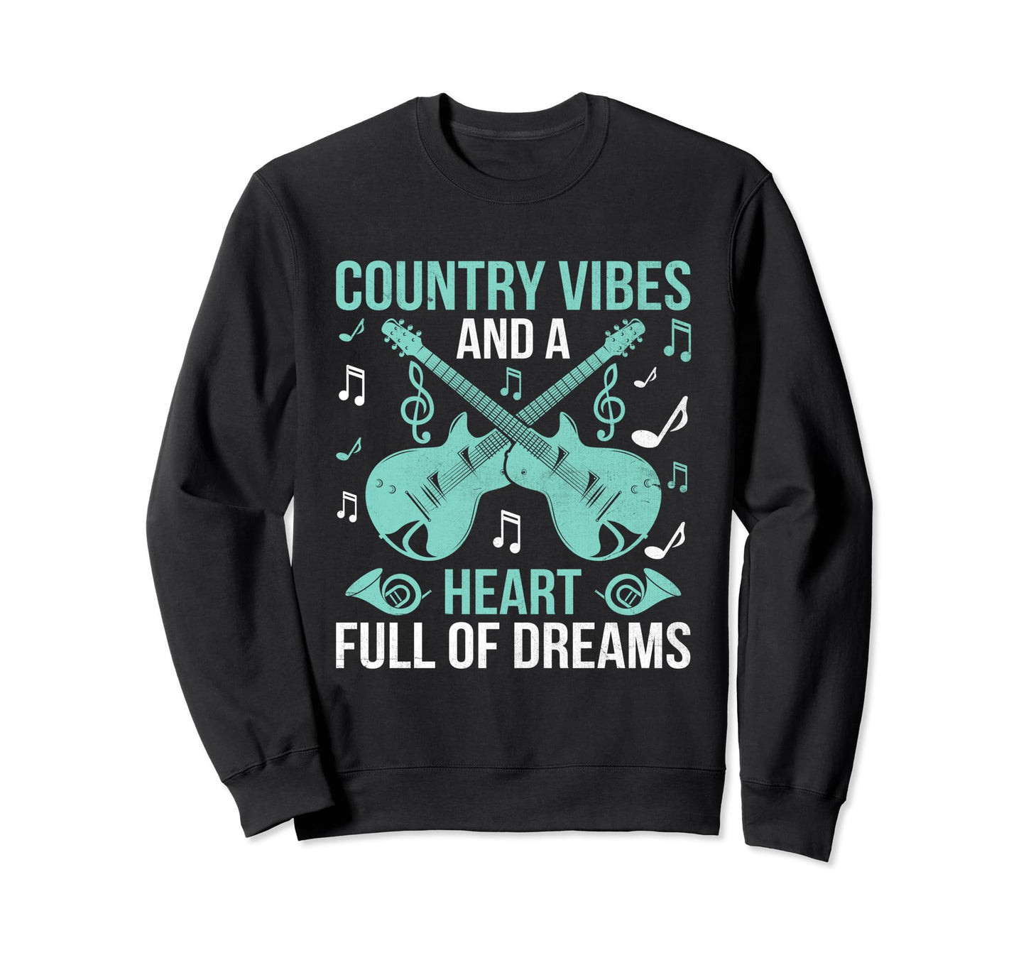 County Music Music Lover Western Sweatshirt - Aesthetic Graphic Men Women - T-Shirt, Sweatshirt, Hoodie