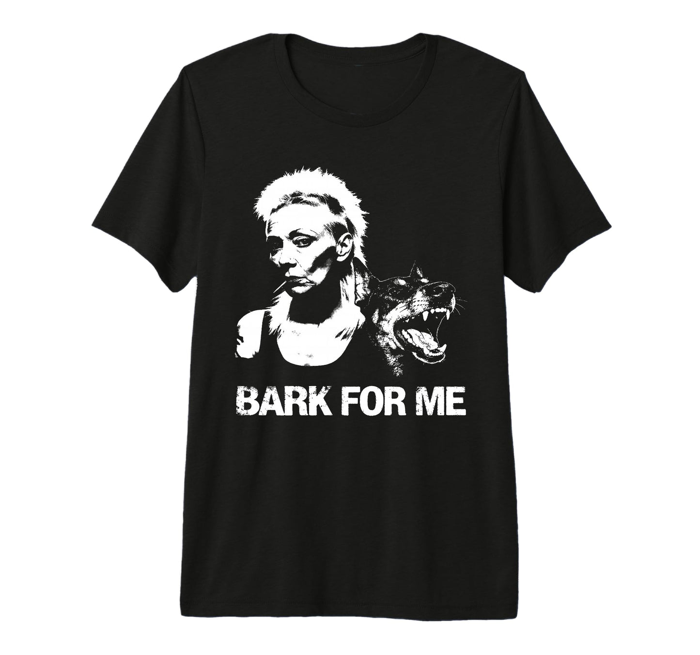 Punk And Dog Bark Me Grunge Art T-Shirt - Streetwear Style Unisex - T-Shirt, Sweatshirt, Hoodie