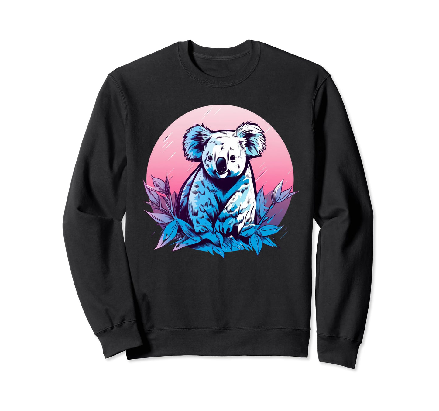 Colorful Koala I Aesthetic Koala Sweatshirt - Trendy Graphic Men Women - T-Shirt, Sweatshirt, Hoodie