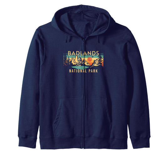 Badlands National Park South Dakota T-Shirt - Minimalist Print Men Women - T-Shirt, Sweatshirt, Hoodie