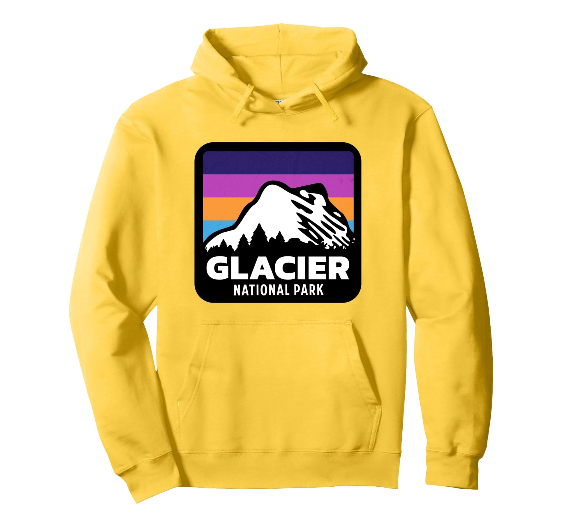 Glacier National Park Montana Family Trip Hoodie - Unique Graphic Unisex - T-Shirt, Sweatshirt, Hoodie