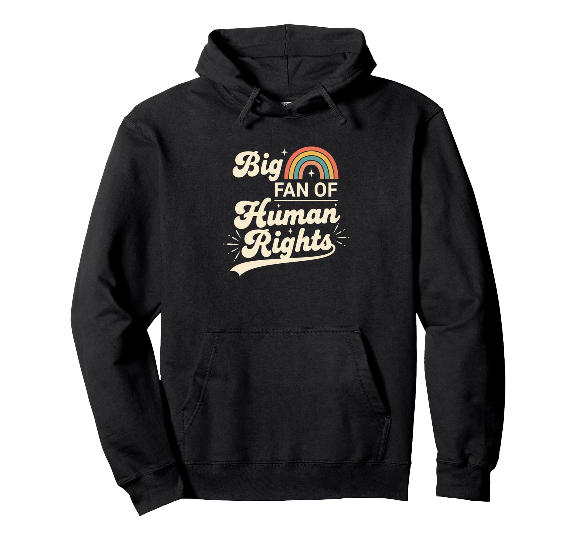 Activism Causes Big Fan Human Hoodie - Casual Everyday Wear Men Women - T-Shirt, Sweatshirt, Hoodie
