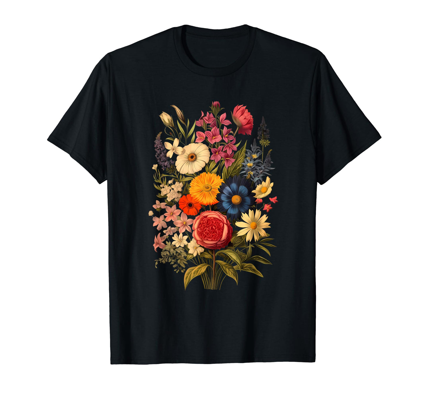 Boho Wildflowers Gardening T-Shirt - Fun Novelty Design Unisex - T-Shirt, Sweatshirt, Hoodie