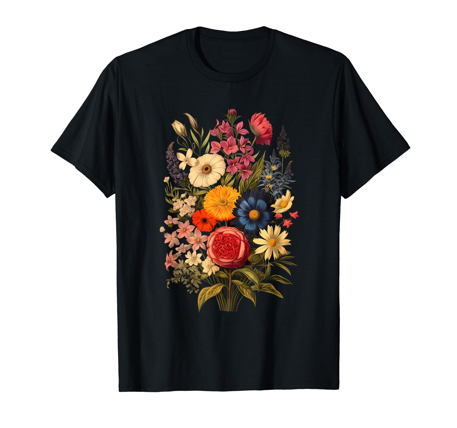 Boho Wildflowers Gardening T-Shirt - Fun Novelty Design Unisex - T-Shirt, Sweatshirt, Hoodie