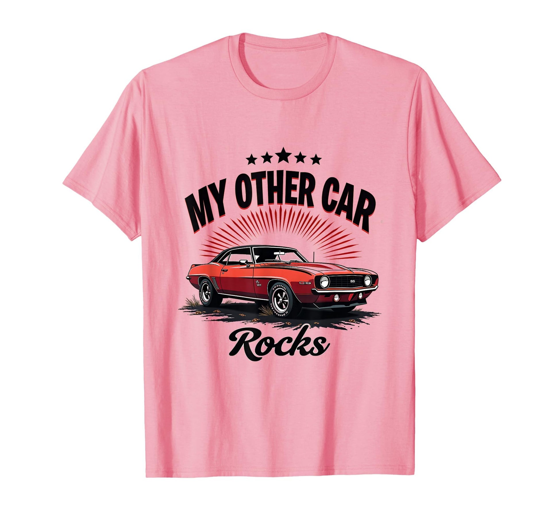 My Other Car Rocks Funny Car Guy T-Shirt - Custom Art Print Unisex - T-Shirt, Sweatshirt, Hoodie