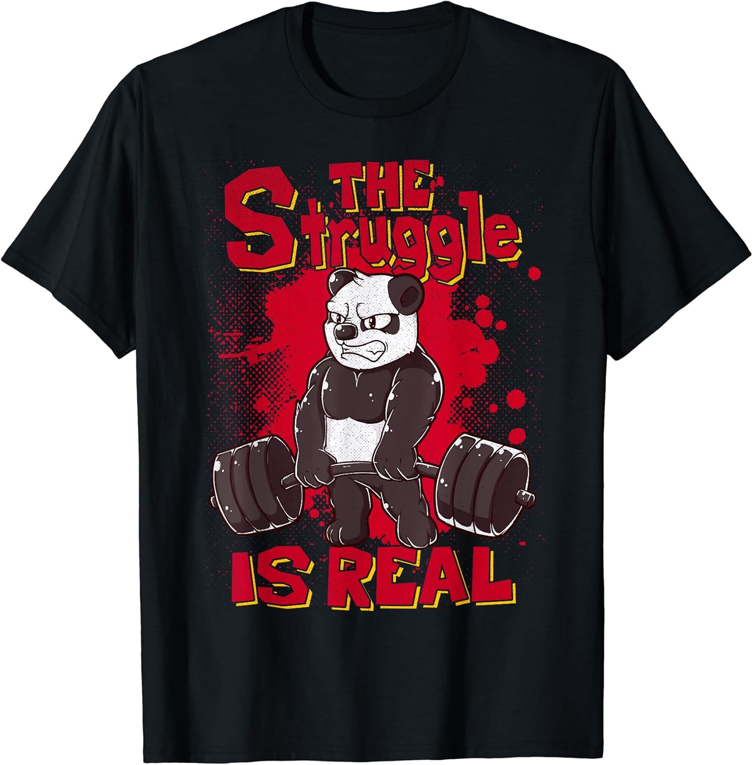 Grapheino Co. Funny Panda Gifts - Adult & Kids T-Shirts, Sweatshirts & Hoodies apparel design preview 1