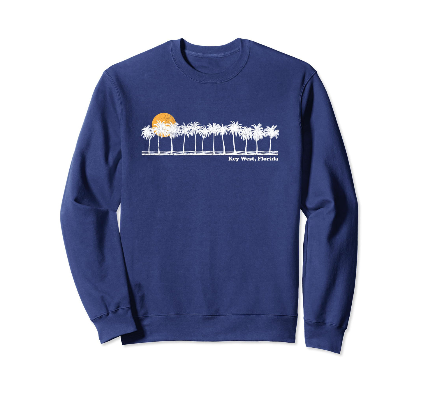 Key West 70S Throwback Sweatshirt - Unique Graphic Unisex - T-Shirt, Sweatshirt, Hoodie