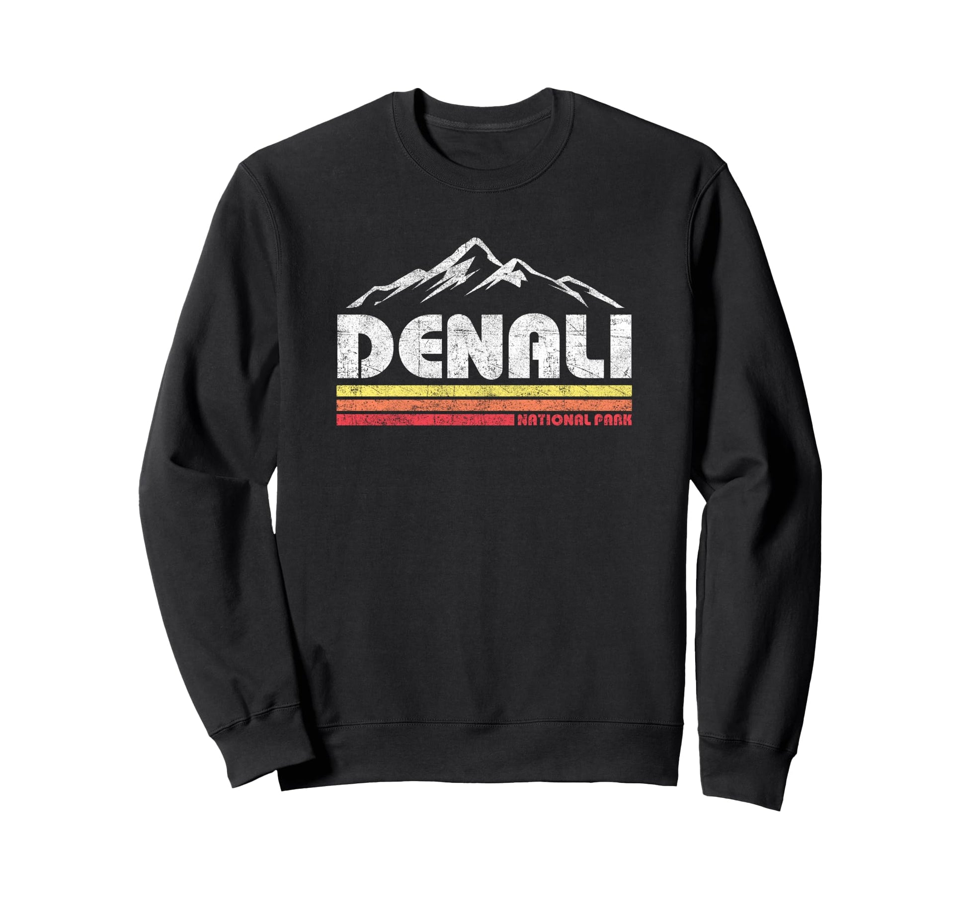 Mt Denali Alaska National Park Sweatshirt - Unique Graphic for Adults - T-Shirt, Sweatshirt, Hoodie