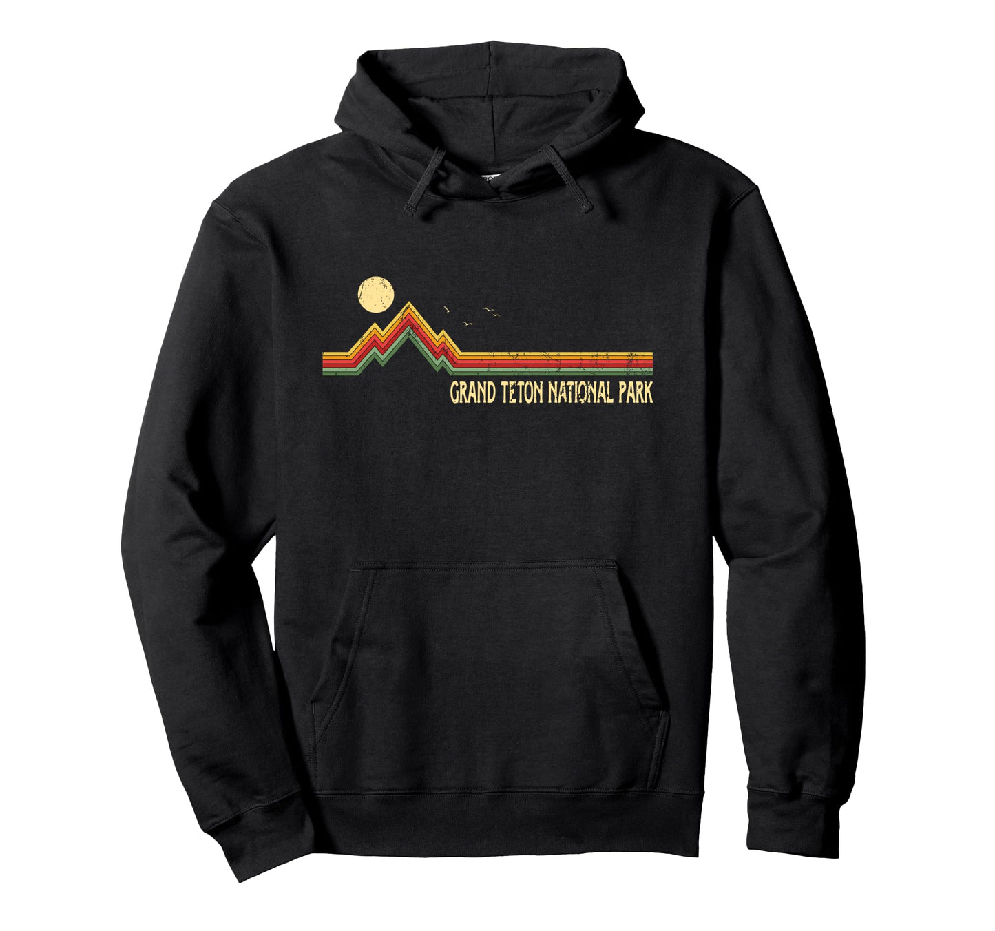 Grand Teton National Park Mountains Hoodie - Aesthetic Graphic Men Women - T-Shirt, Sweatshirt, Hoodie