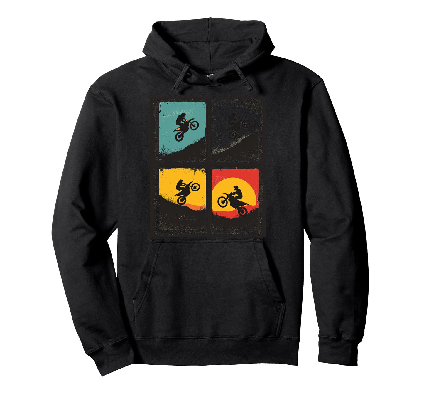 Motorcycle Hoodie - Minimalist Print Unisex - T-Shirt, Sweatshirt, Hoodie