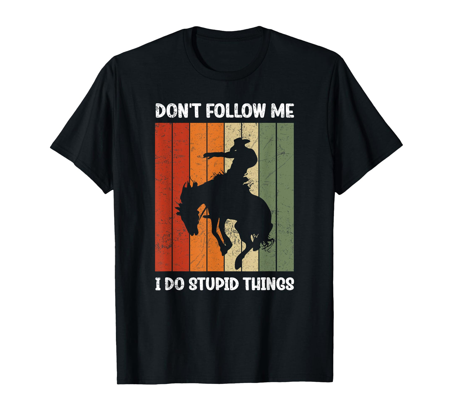 Cowboy Rodeo Western Horse Riding T-Shirt - Casual Everyday Wear for Adults - T-Shirt, Sweatshirt, Hoodie