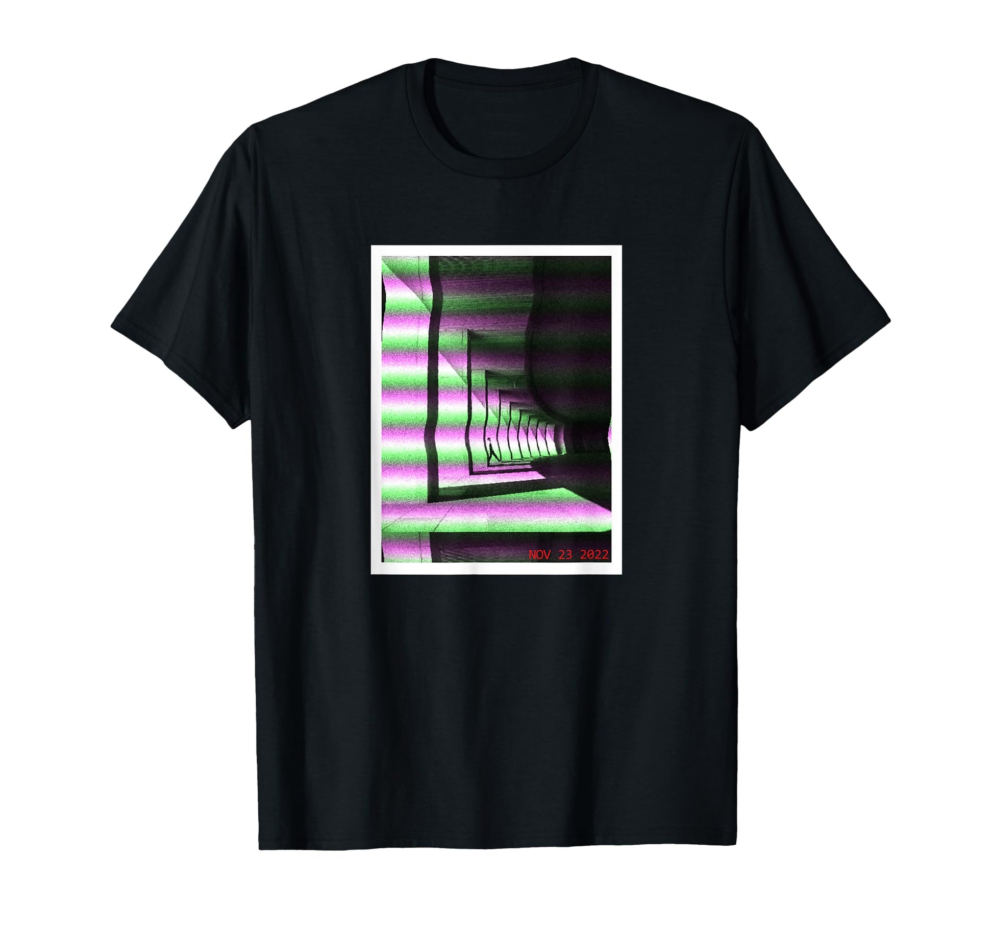 Fibonacci Photograph Art Vaporwave T-Shirt - Fun Novelty Design for Adults - T-Shirt, Sweatshirt, Hoodie