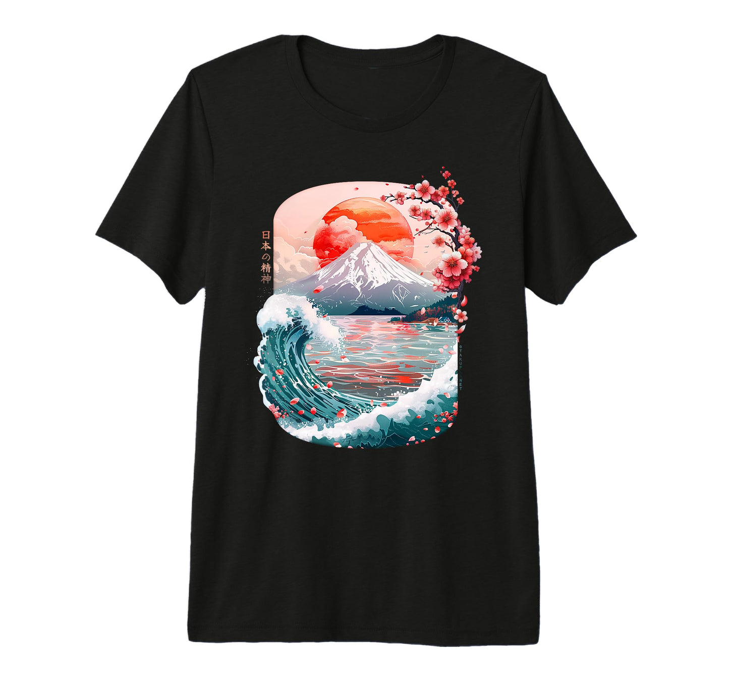 Japan Spirit Vibes 90S Vaporwave T-Shirt - Casual Everyday Wear Unisex - T-Shirt, Sweatshirt, Hoodie