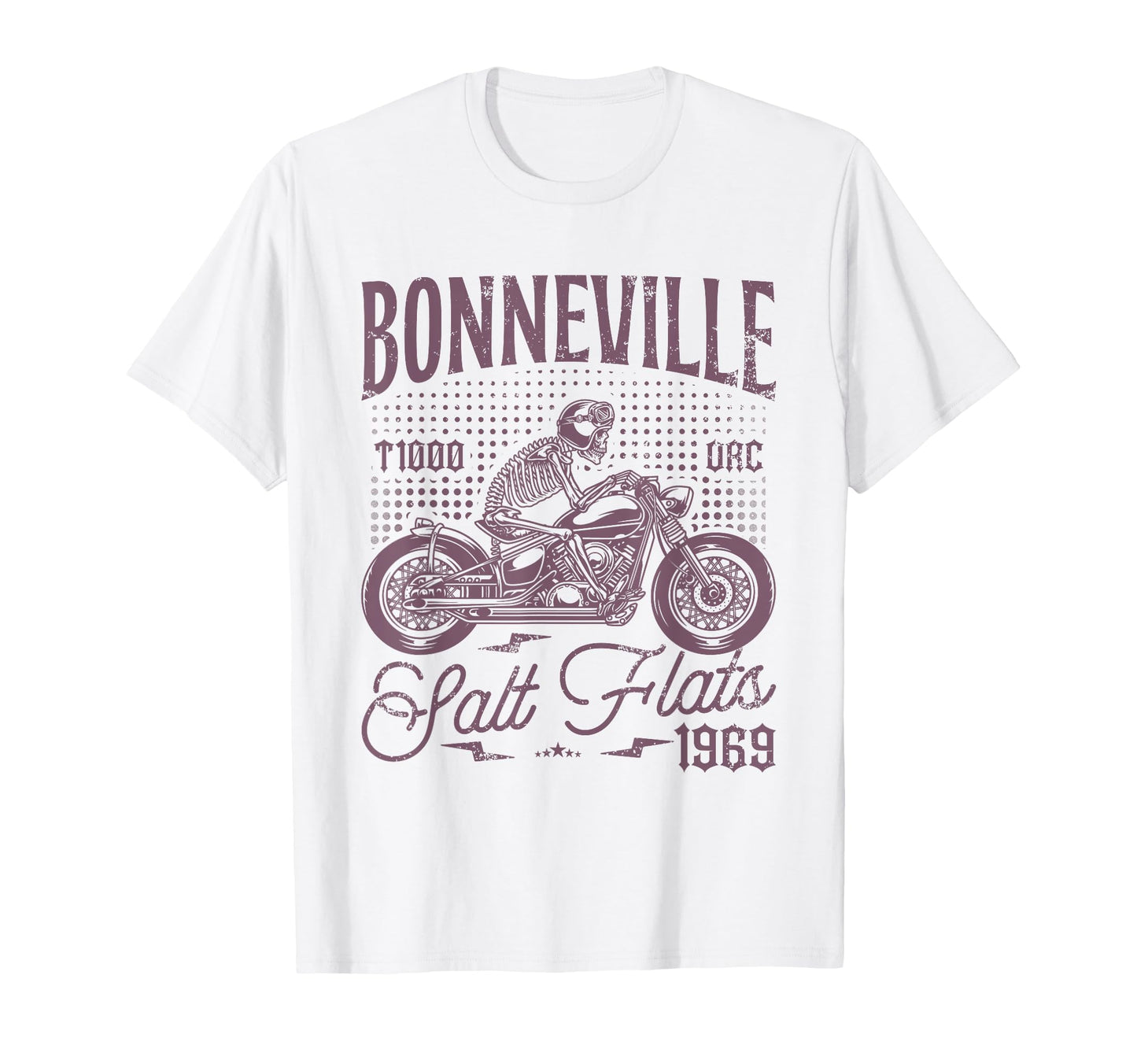 Bonneville Salt Flats Motorcycle Racing T-Shirt - Unique Graphic Men Women - T-Shirt, Sweatshirt, Hoodie