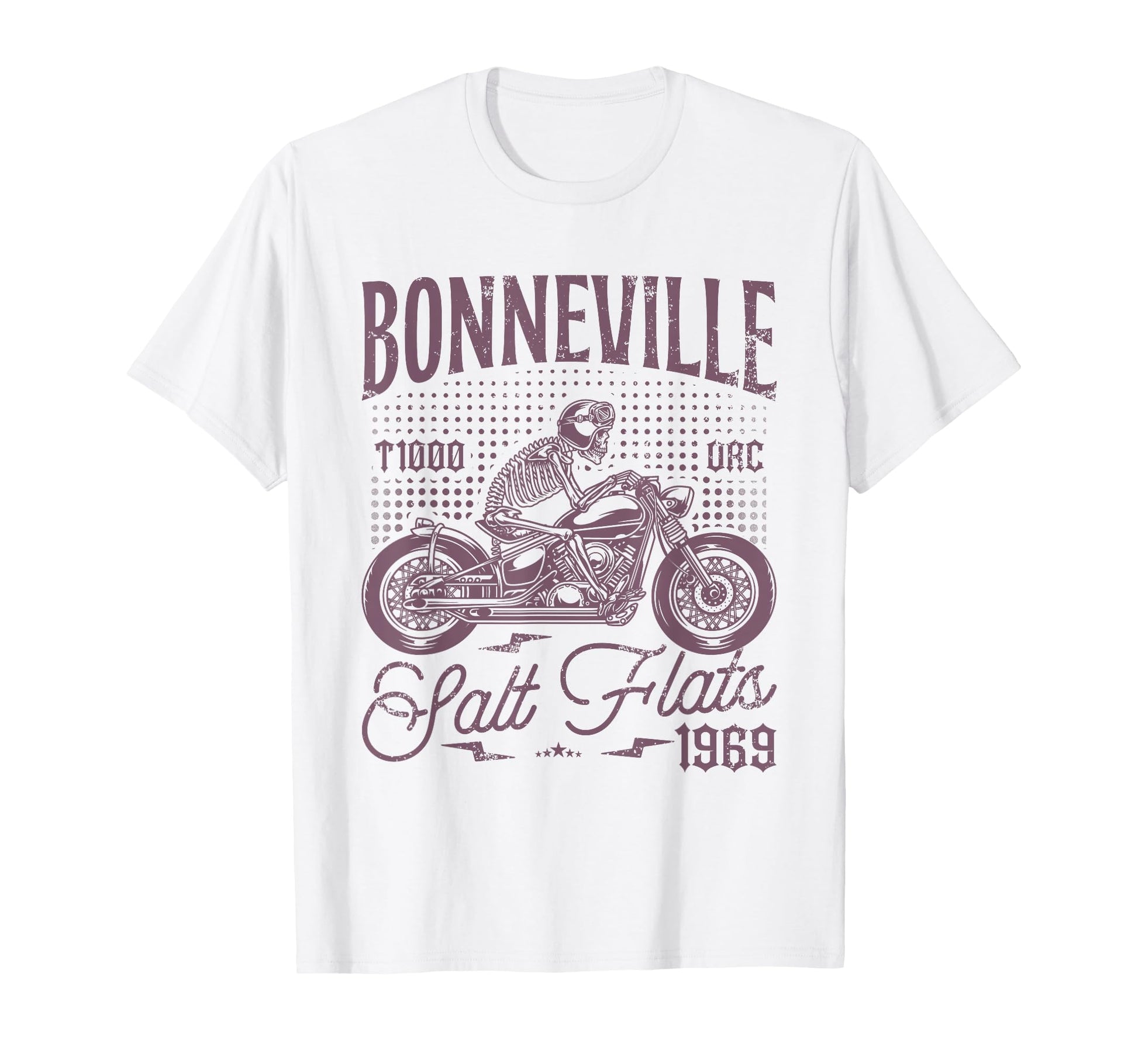 Bonneville Salt Flats Motorcycle Racing T-Shirt - Unique Graphic Men Women - T-Shirt, Sweatshirt, Hoodie