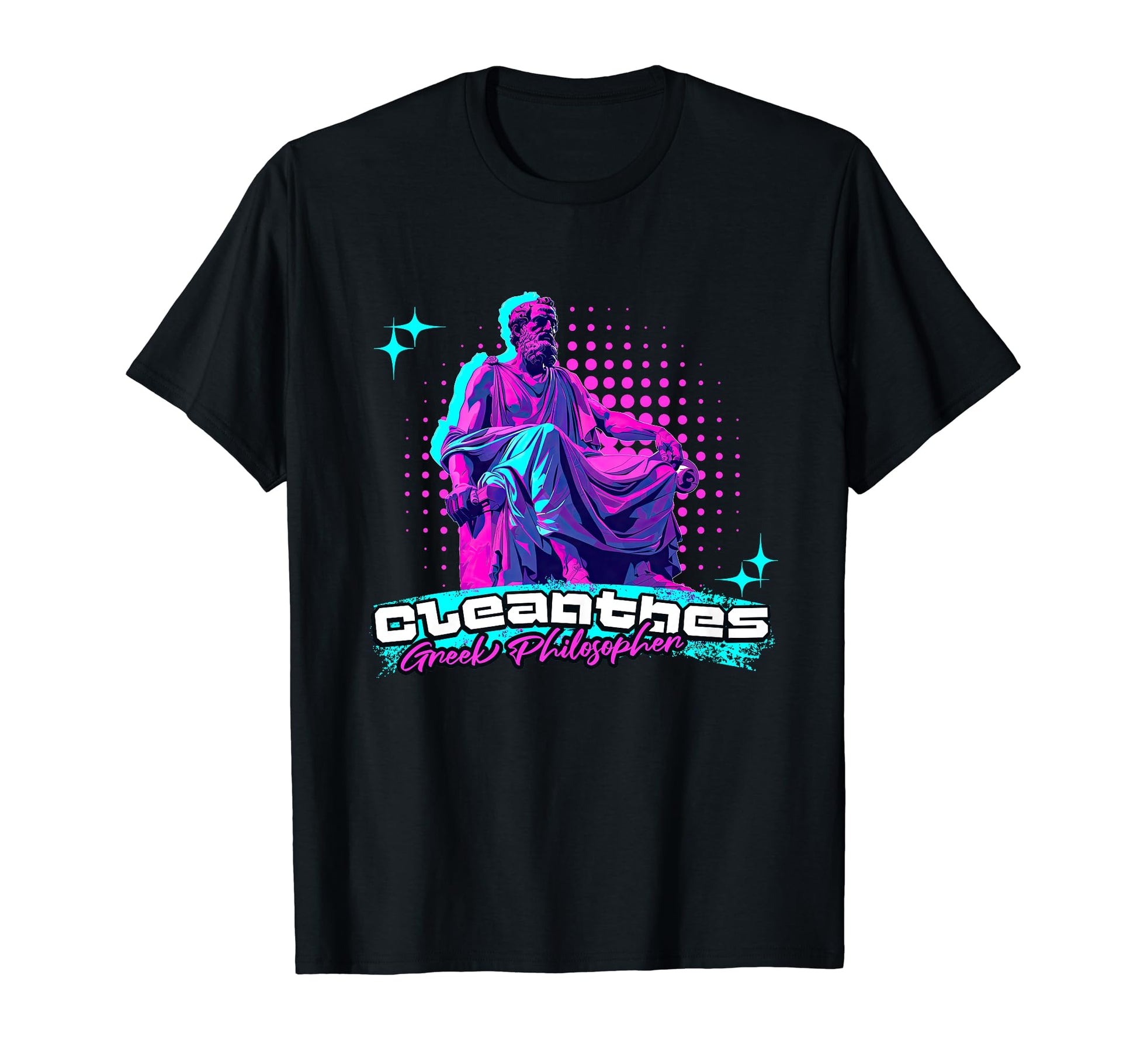 Chrysippus Stoicism Vaporwave T-Shirt - Fun Novelty Design Unisex - T-Shirt, Sweatshirt, Hoodie