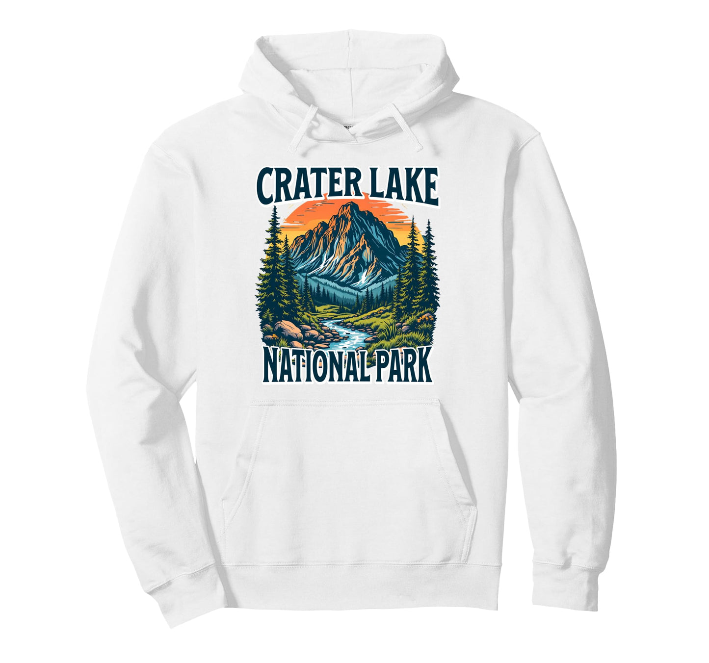 Crater Lake National Park Oregon Sweatshirt - Unique Graphic for Adults - T-Shirt, Sweatshirt, Hoodie