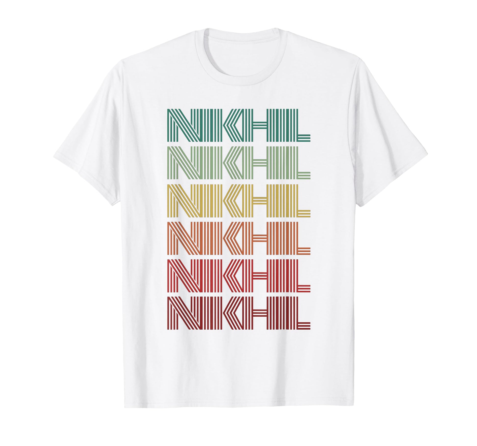 Personalized First Name Nikhil Indian T-Shirt - Graphic Print Men Women - T-Shirt, Sweatshirt, Hoodie