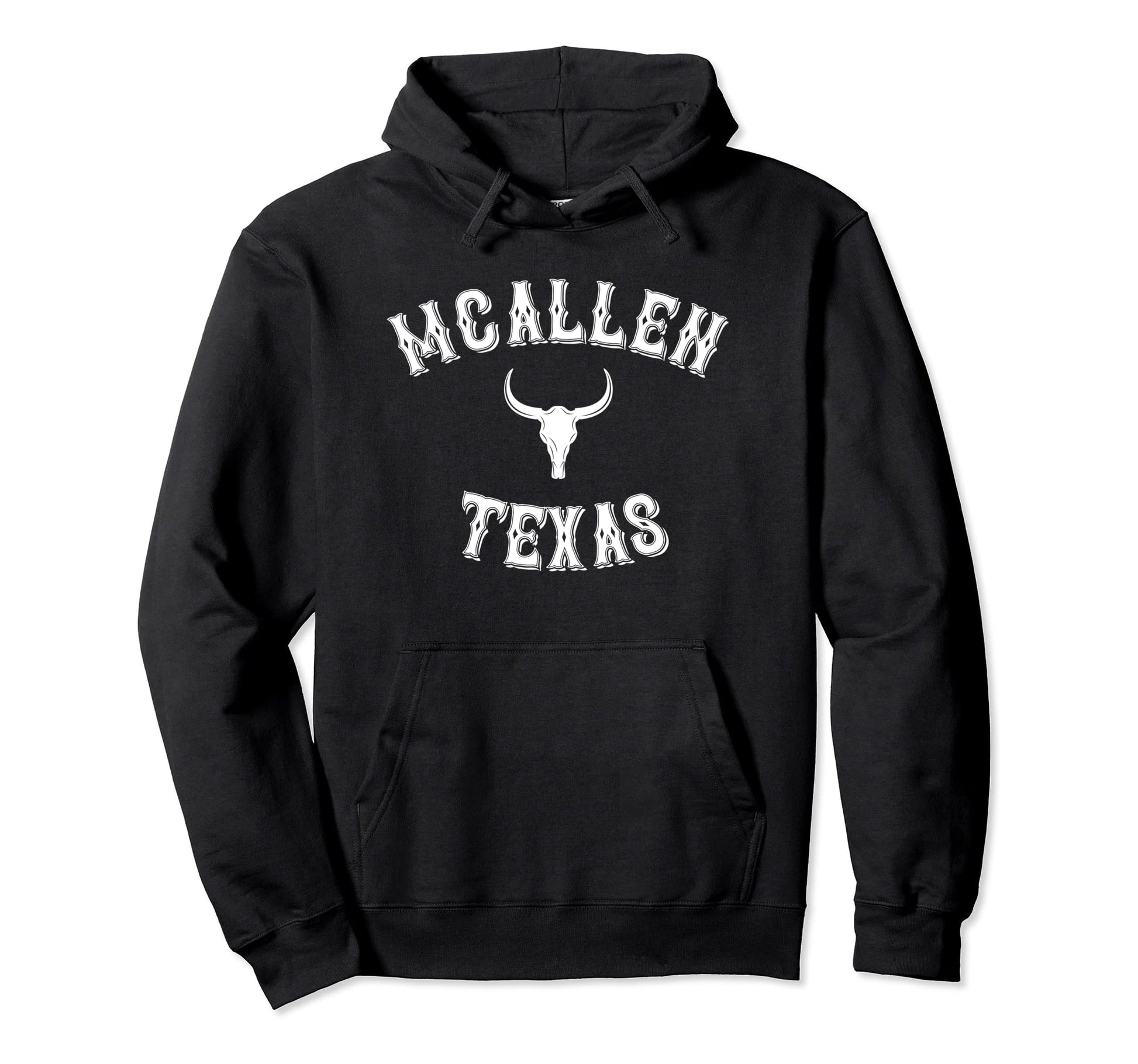 Mcallen Texas Western Cowboy Mcallen Tx Hoodie - Aesthetic Graphic Unisex - T-Shirt, Sweatshirt, Hoodie