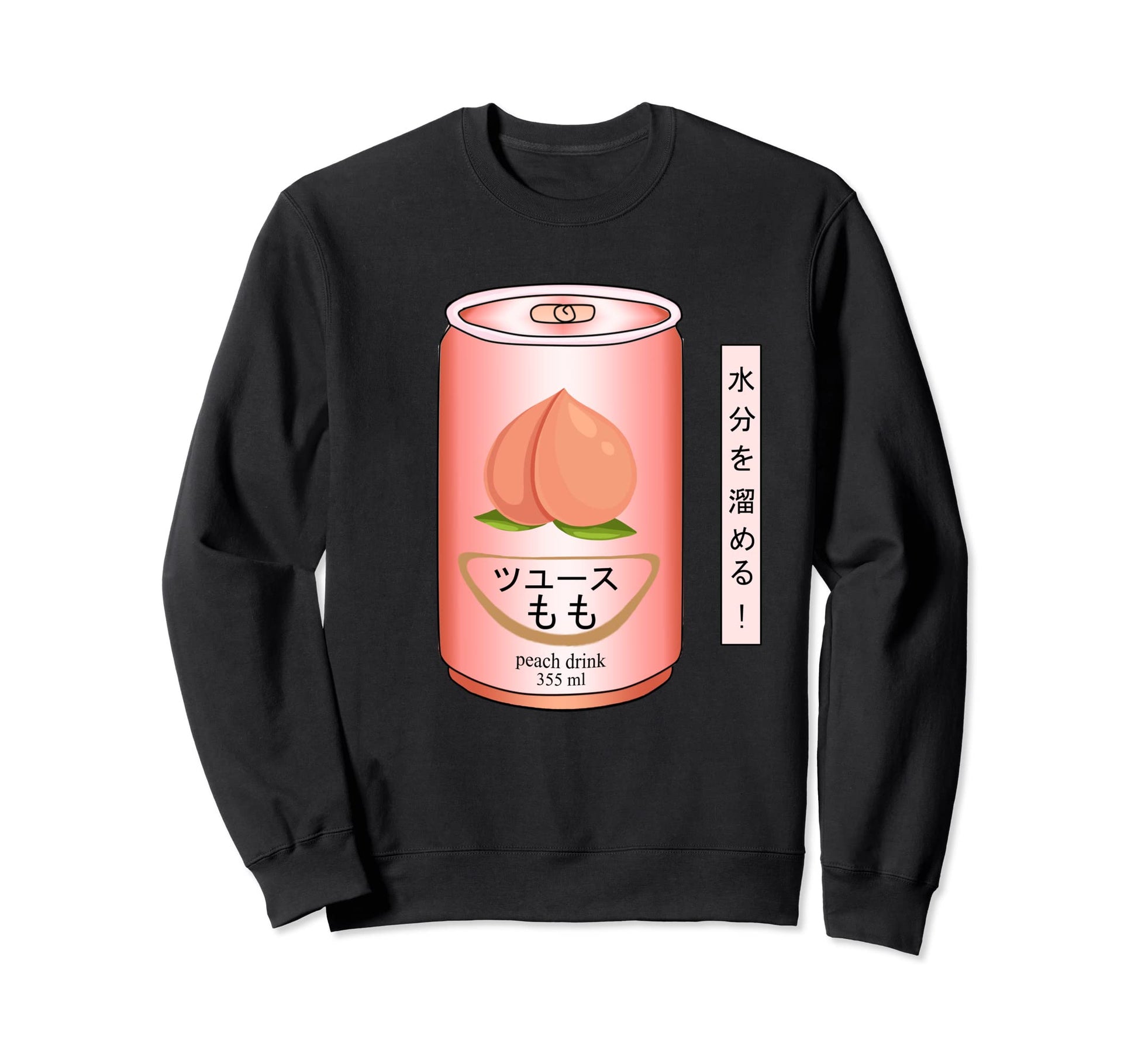 Japanese Peach Soft Drink 90S Sweatshirt - Casual Everyday Wear Unisex - T-Shirt, Sweatshirt, Hoodie