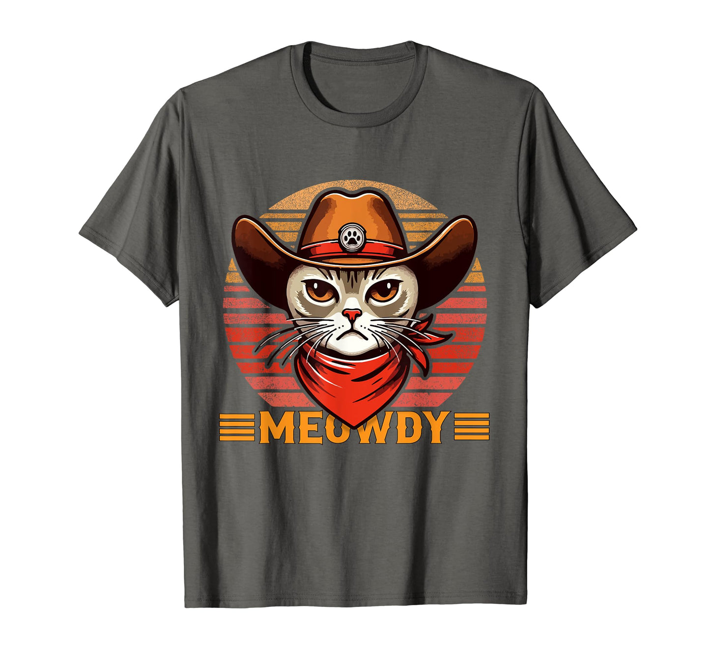 Meowdy Cat Cowboy Family Pyjama T-Shirt - Novelty Apparel Men Women - T-Shirt, Sweatshirt, Hoodie
