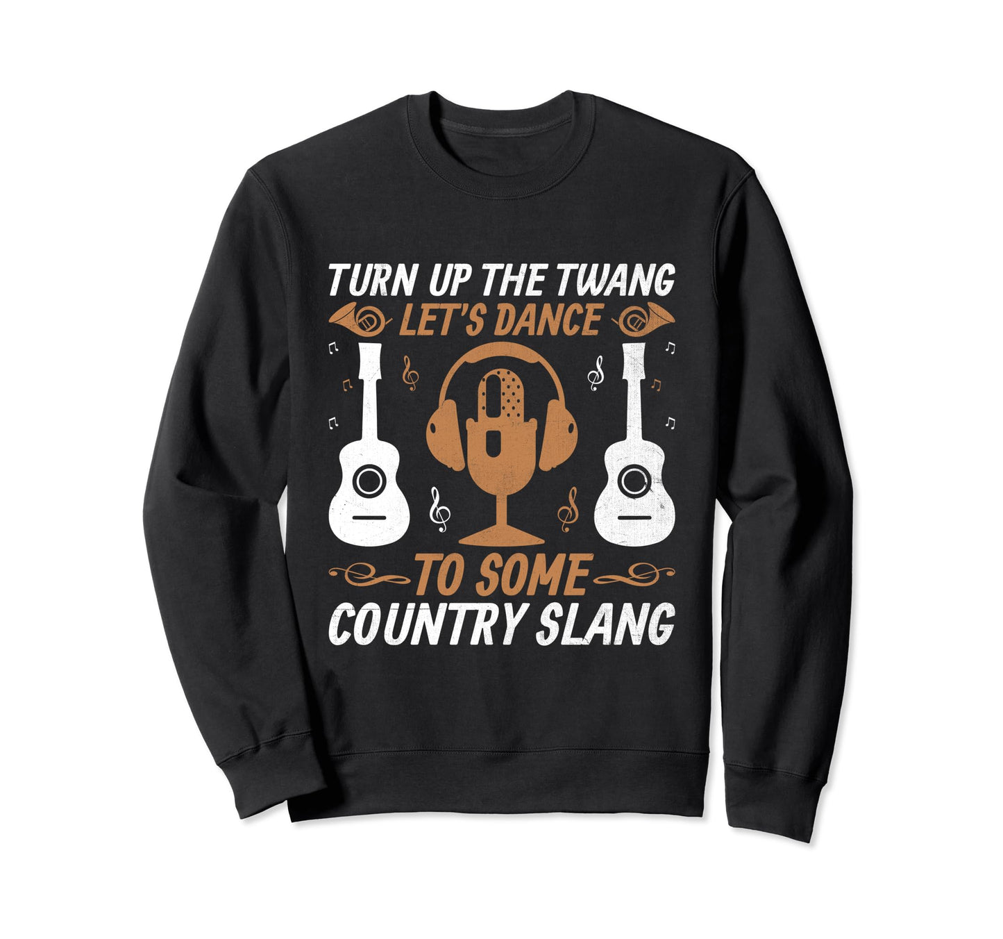 County Music Music Lover Western Sweatshirt - Trendy Graphic for Adults - T-Shirt, Sweatshirt, Hoodie