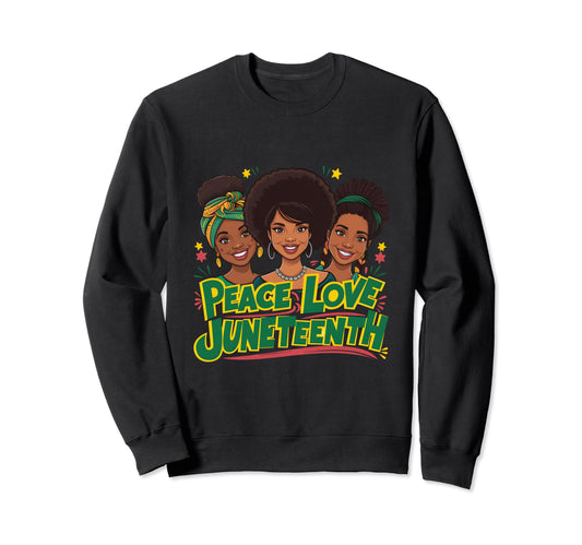 Black History Juneteenth Melanin Designs T-Shirt - Graphic Print Unisex - T-Shirt, Sweatshirt, Hoodie