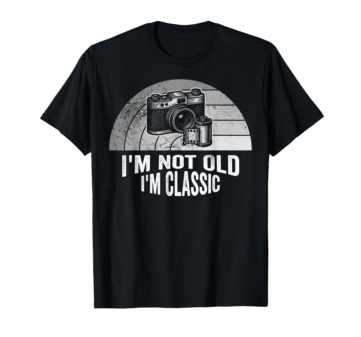 Im Not Old Im Camera Charm T-Shirt - Casual Everyday Wear Men Women - T-Shirt, Sweatshirt, Hoodie