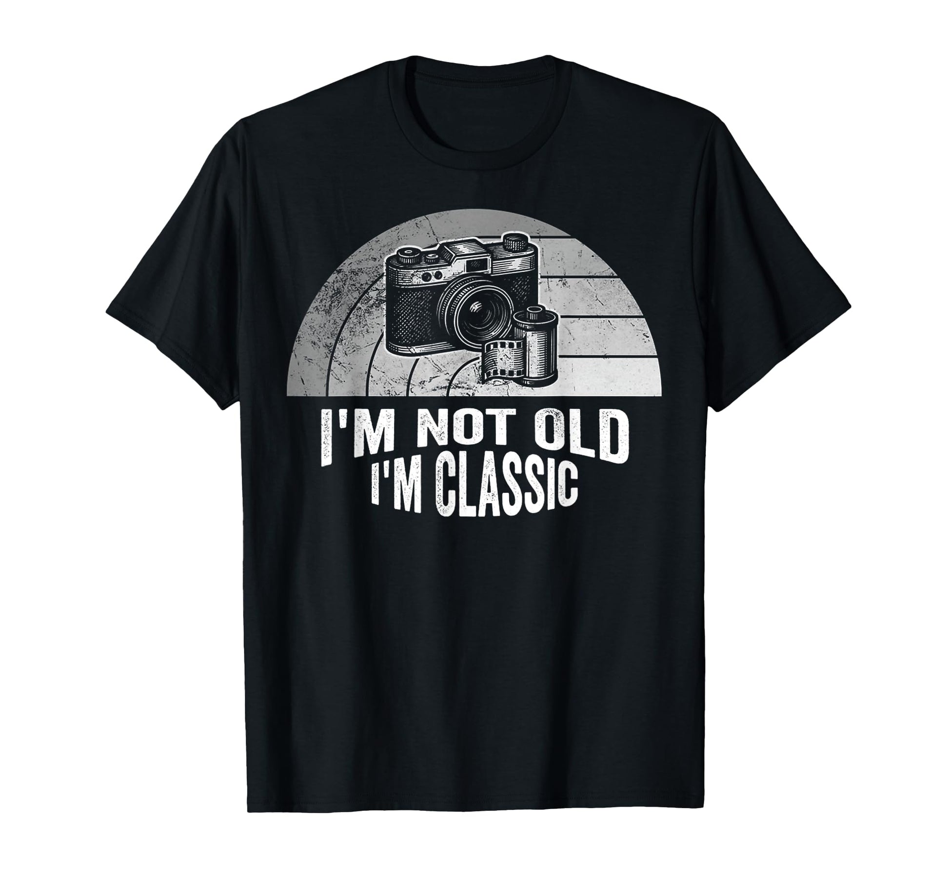 Im Not Old Im Camera Charm T-Shirt - Casual Everyday Wear Men Women - T-Shirt, Sweatshirt, Hoodie