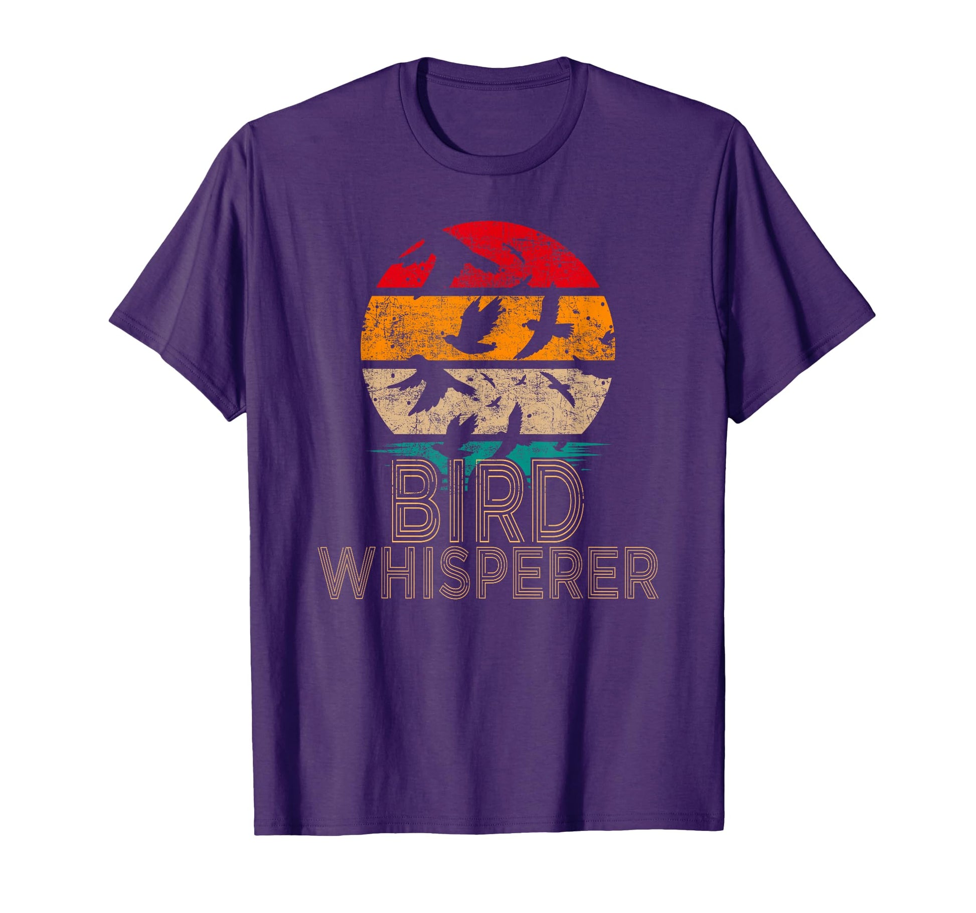 Bird Whisperer Distressed Bird T-Shirt - Minimalist Print for Adults - T-Shirt, Sweatshirt, Hoodie