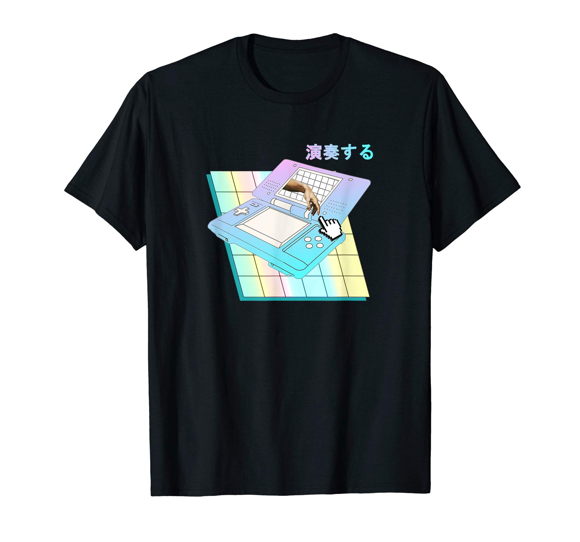 Play Vaporwave Gamer Aesthetic T-Shirt - Casual Everyday Wear Men Women - T-Shirt, Sweatshirt, Hoodie