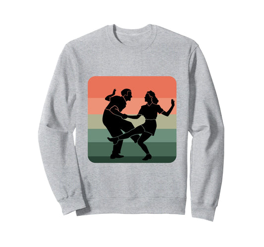 Boogie Woogie Dance Swing 60S Sweatshirt - Unique Graphic for Adults - T-Shirt, Sweatshirt, Hoodie