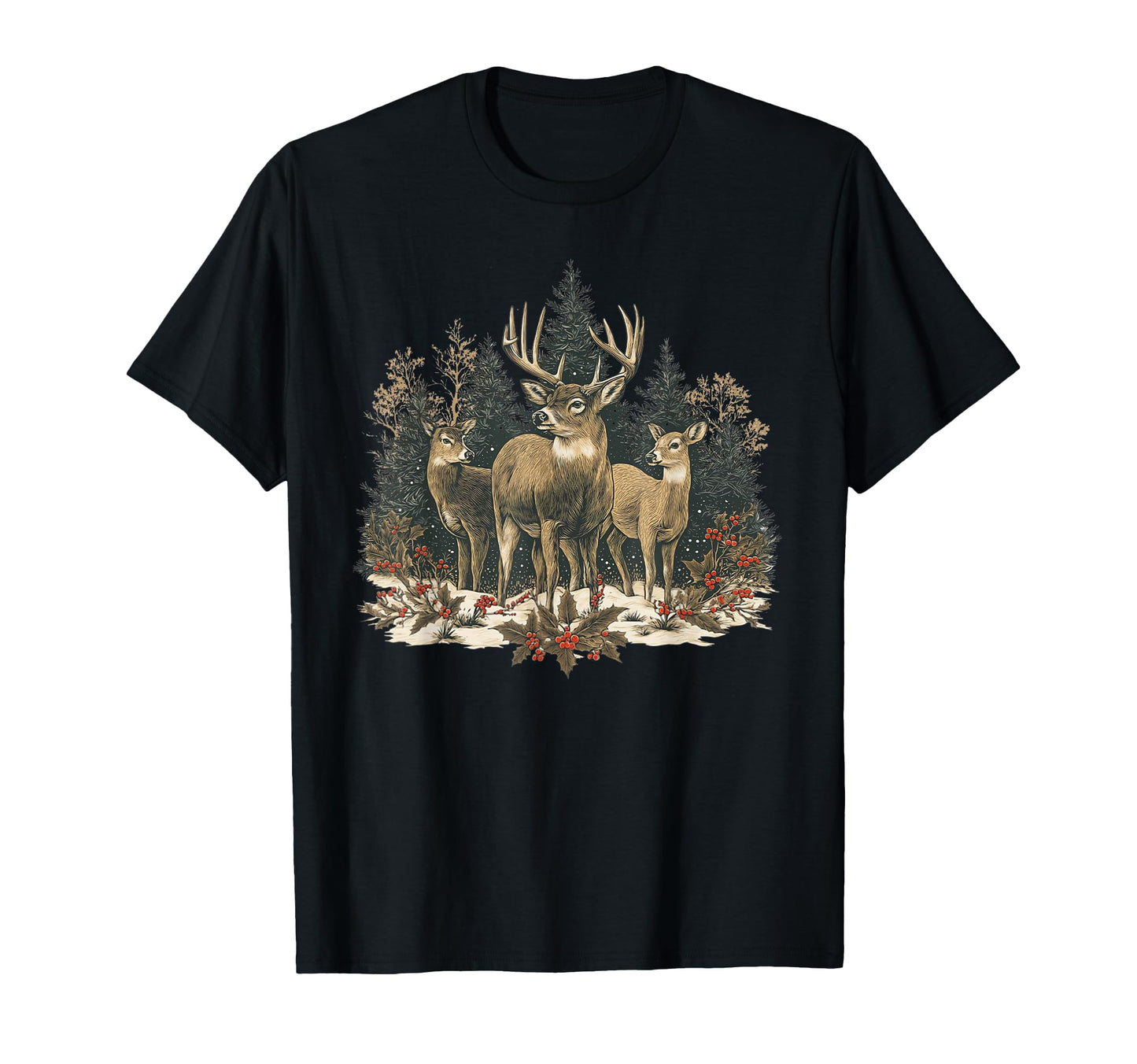 Deer 90S T-Shirt - Casual Everyday Wear Unisex - T-Shirt, Sweatshirt, Hoodie