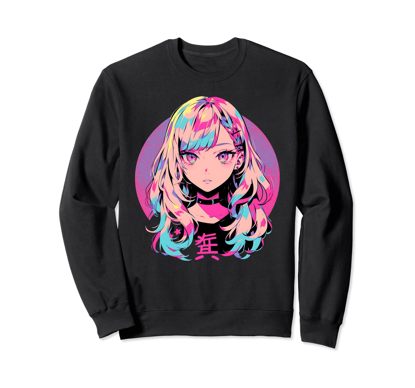 Kawaii Anime Waifu Japan Manga Sweatshirt - Fun Novelty Design Unisex - T-Shirt, Sweatshirt, Hoodie
