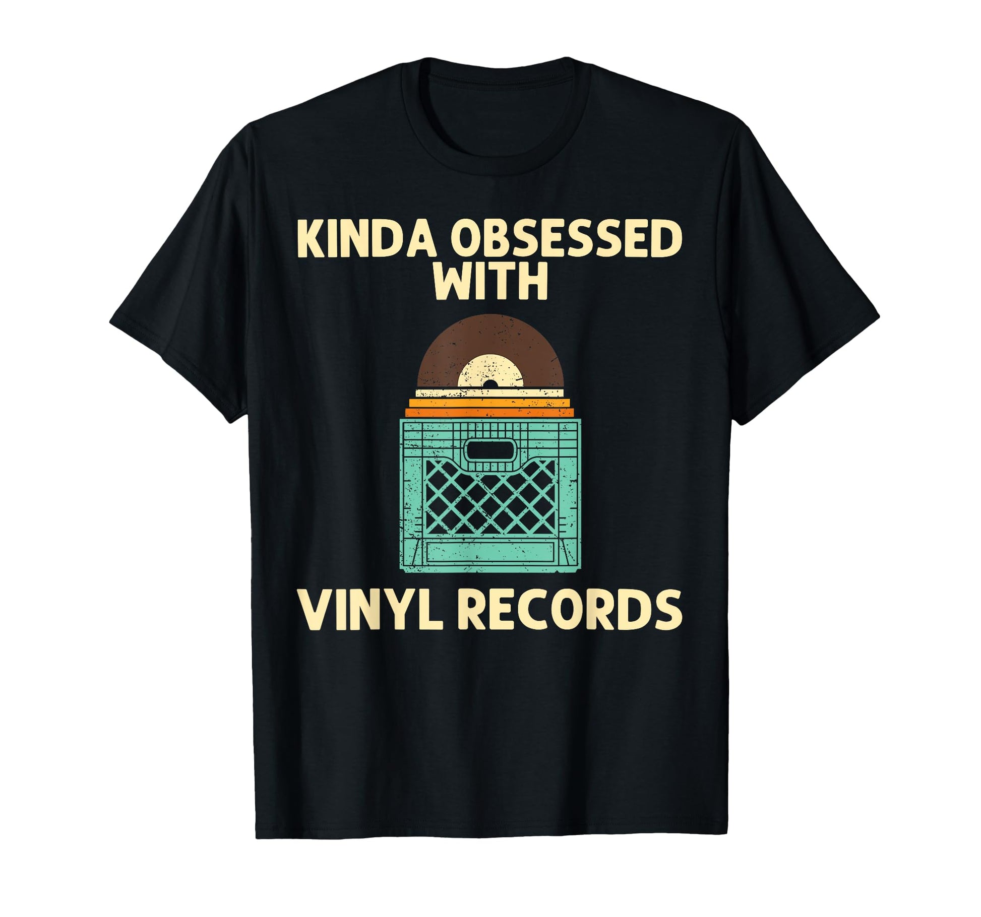 Vinyl Dj Vinyl Record Lovers Music T-Shirt - Fun Novelty Design Unisex - T-Shirt, Sweatshirt, Hoodie