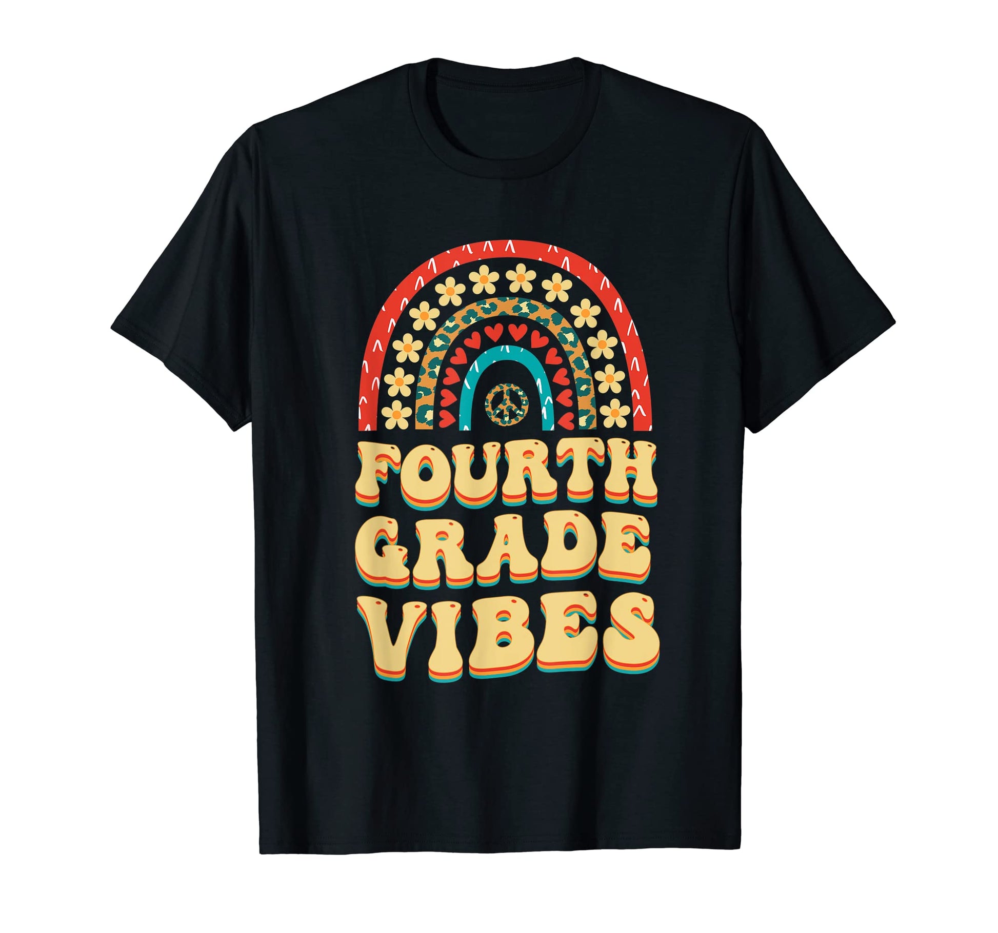 1St Day School Fourth Grade Teacher T-Shirt - Aesthetic Graphic Men Women - T-Shirt, Sweatshirt, Hoodie