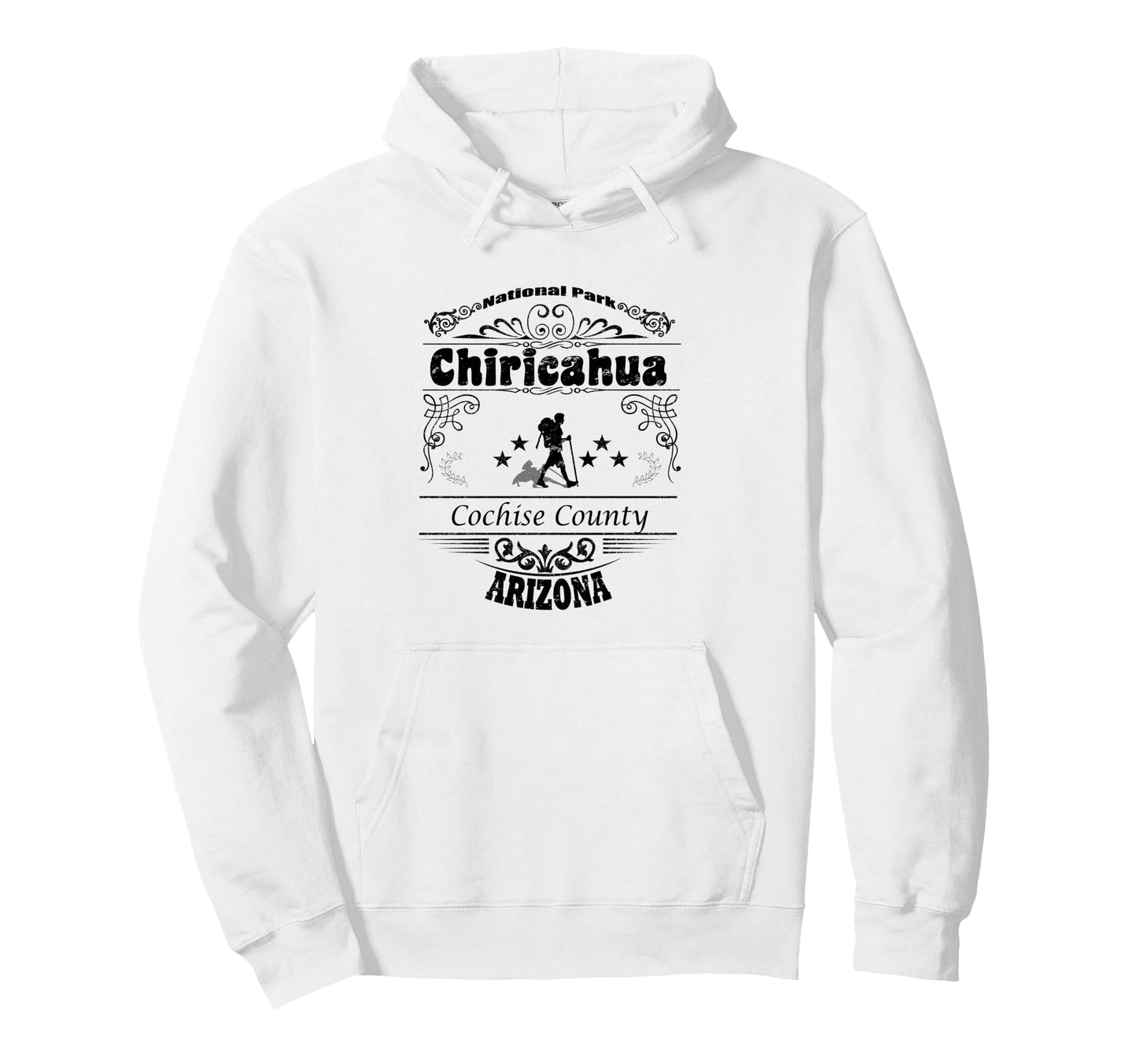 Chiricahua National Monument Hoodie - Casual Everyday Wear Men Women - T-Shirt, Sweatshirt, Hoodie