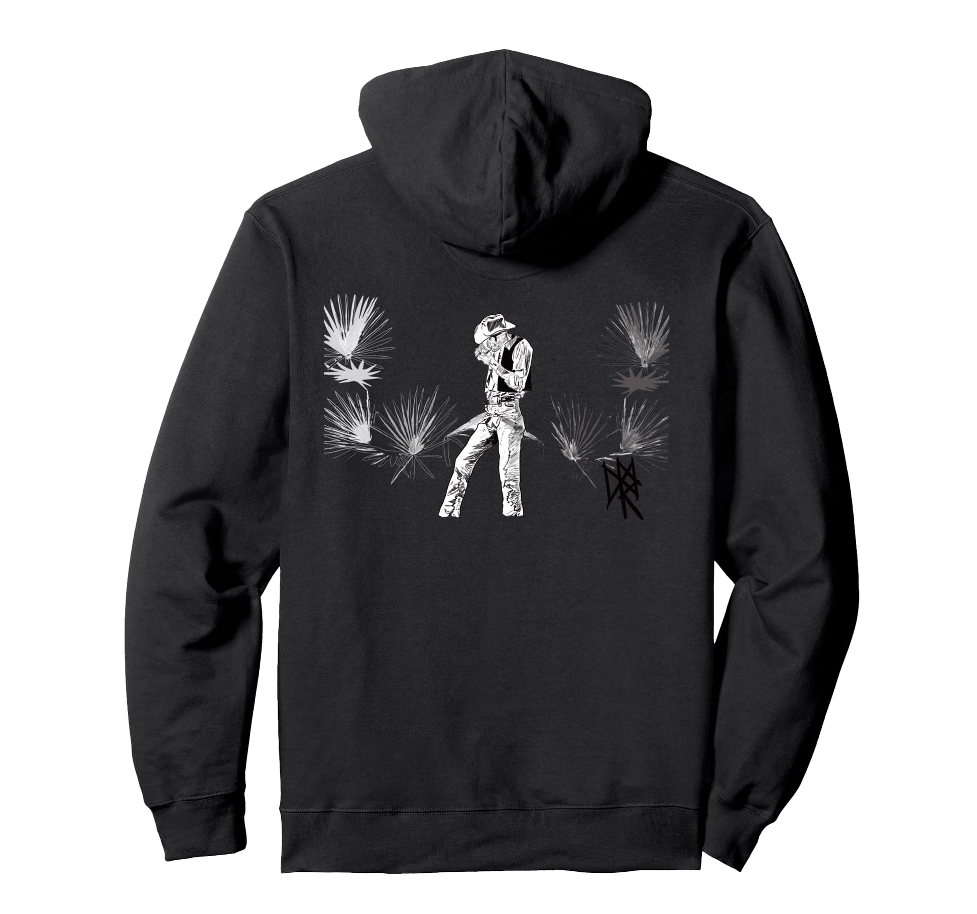 Western Rodeo Cowboy Art Hoodie - Aesthetic Graphic Men Women - T-Shirt, Sweatshirt, Hoodie