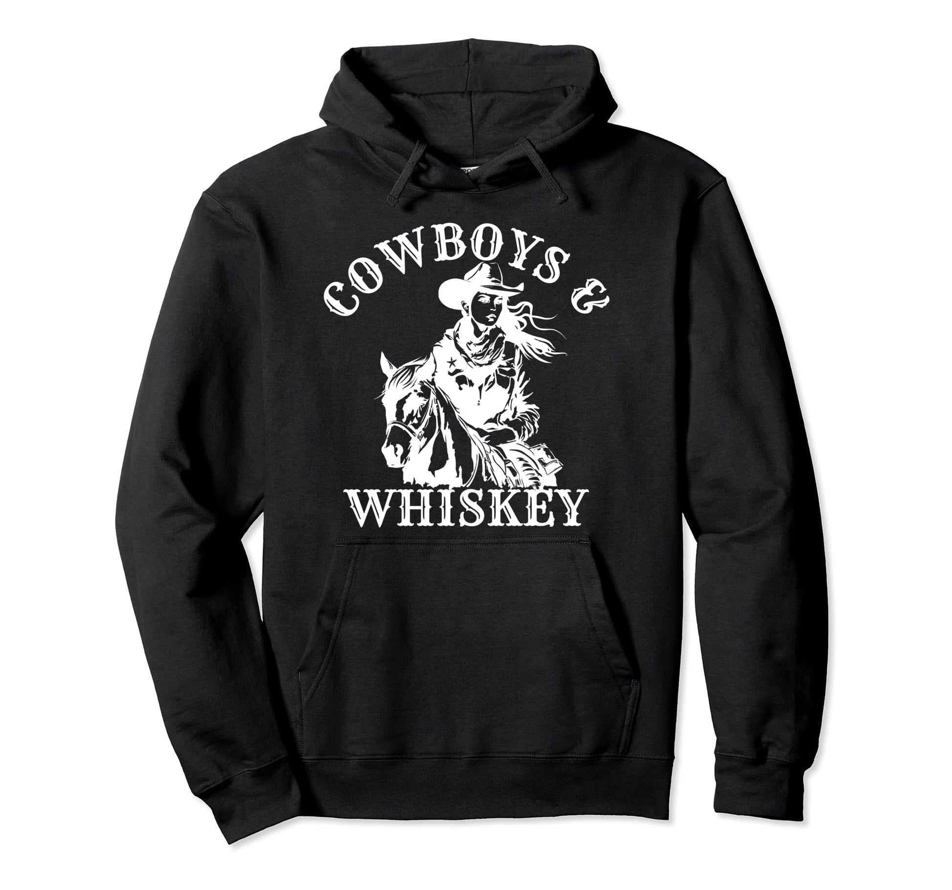 Linedance Cowboys And Whiskey Music Hoodie - Graphic Print Men Women - T-Shirt, Sweatshirt, Hoodie