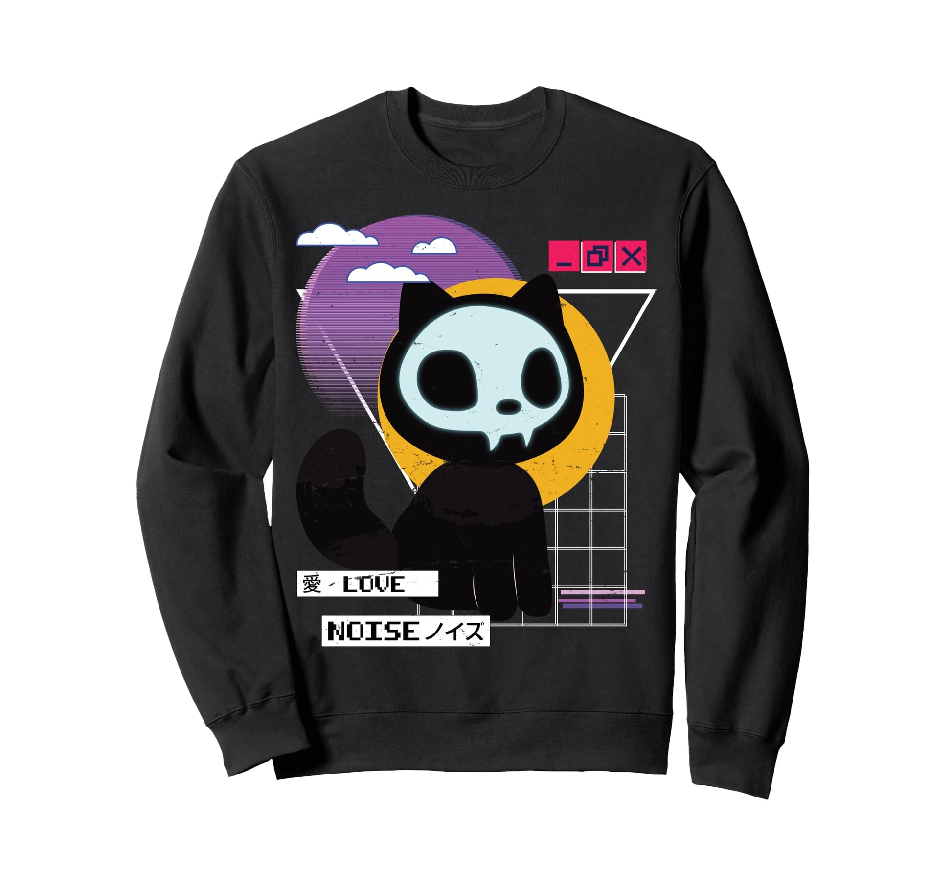Vaporwave Aesthetic Japanese Korean Sweatshirt - Novelty Apparel Unisex - T-Shirt, Sweatshirt, Hoodie