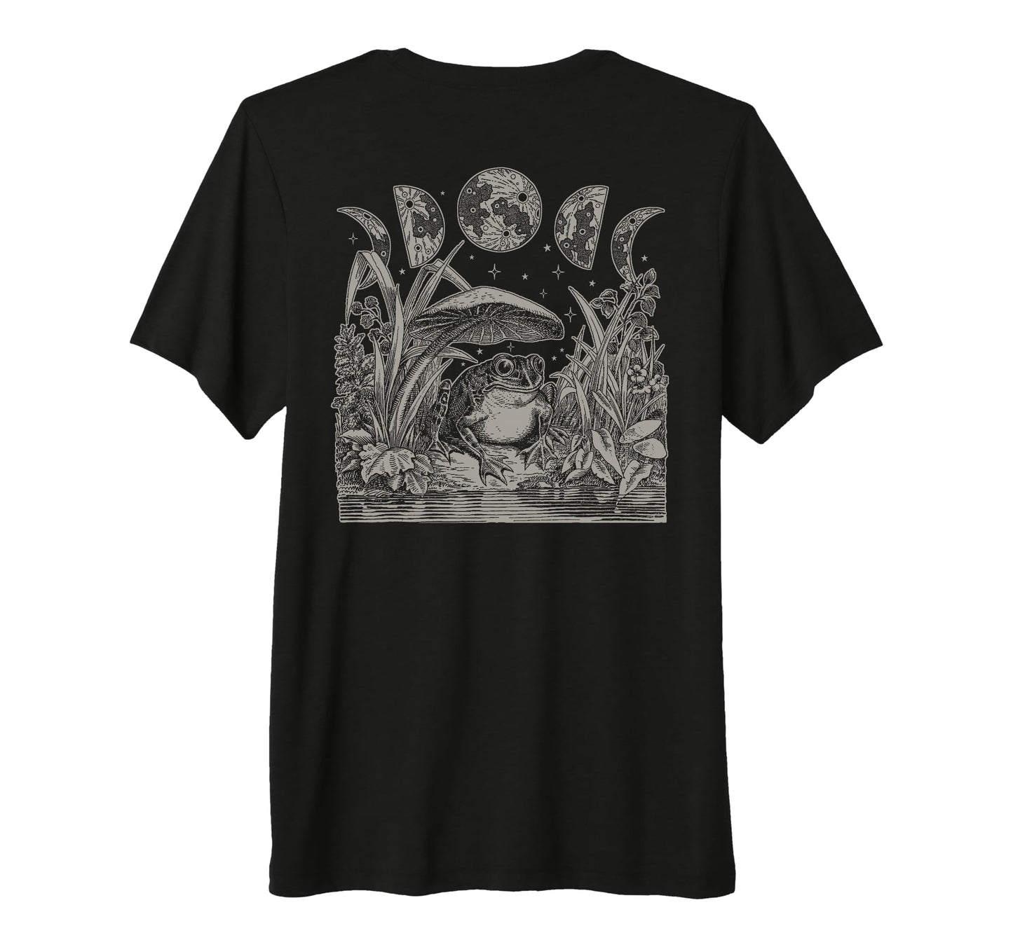Whimsy Goth Fairycore Grunge Frog T-Shirt - Aesthetic Graphic Men Women - T-Shirt, Sweatshirt, Hoodie