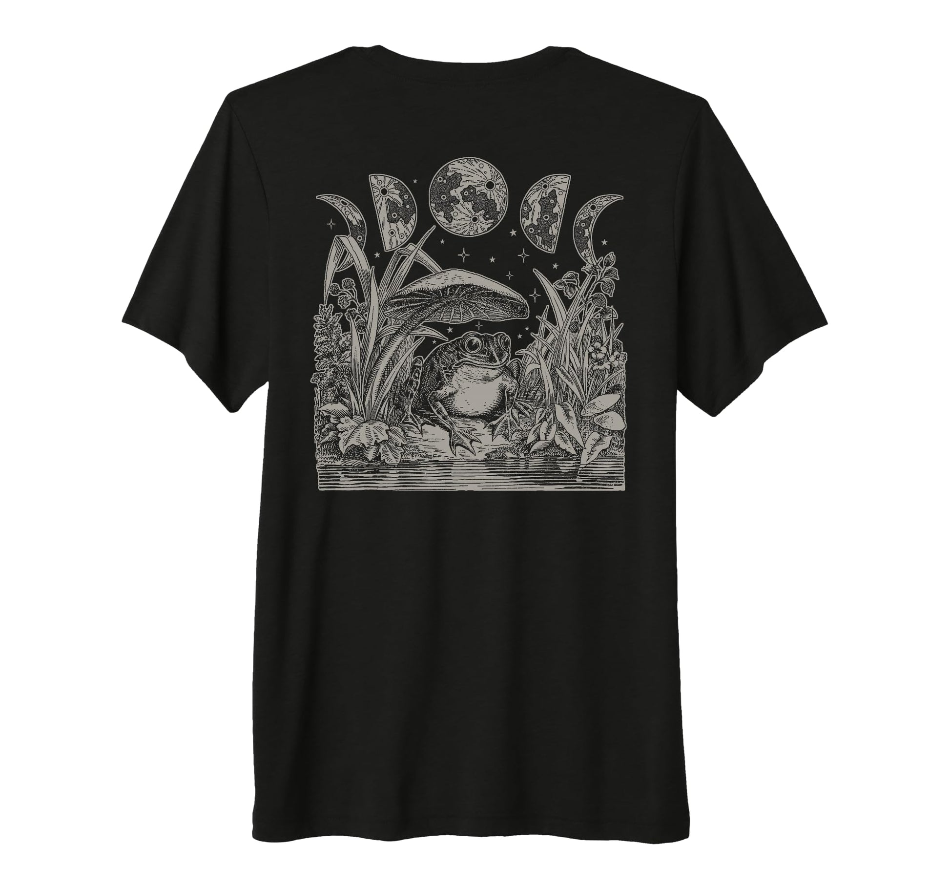 Whimsy Goth Fairycore Grunge Frog T-Shirt - Aesthetic Graphic Men Women - T-Shirt, Sweatshirt, Hoodie